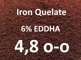 Iron chelate 6% eddha 4.8% eddha